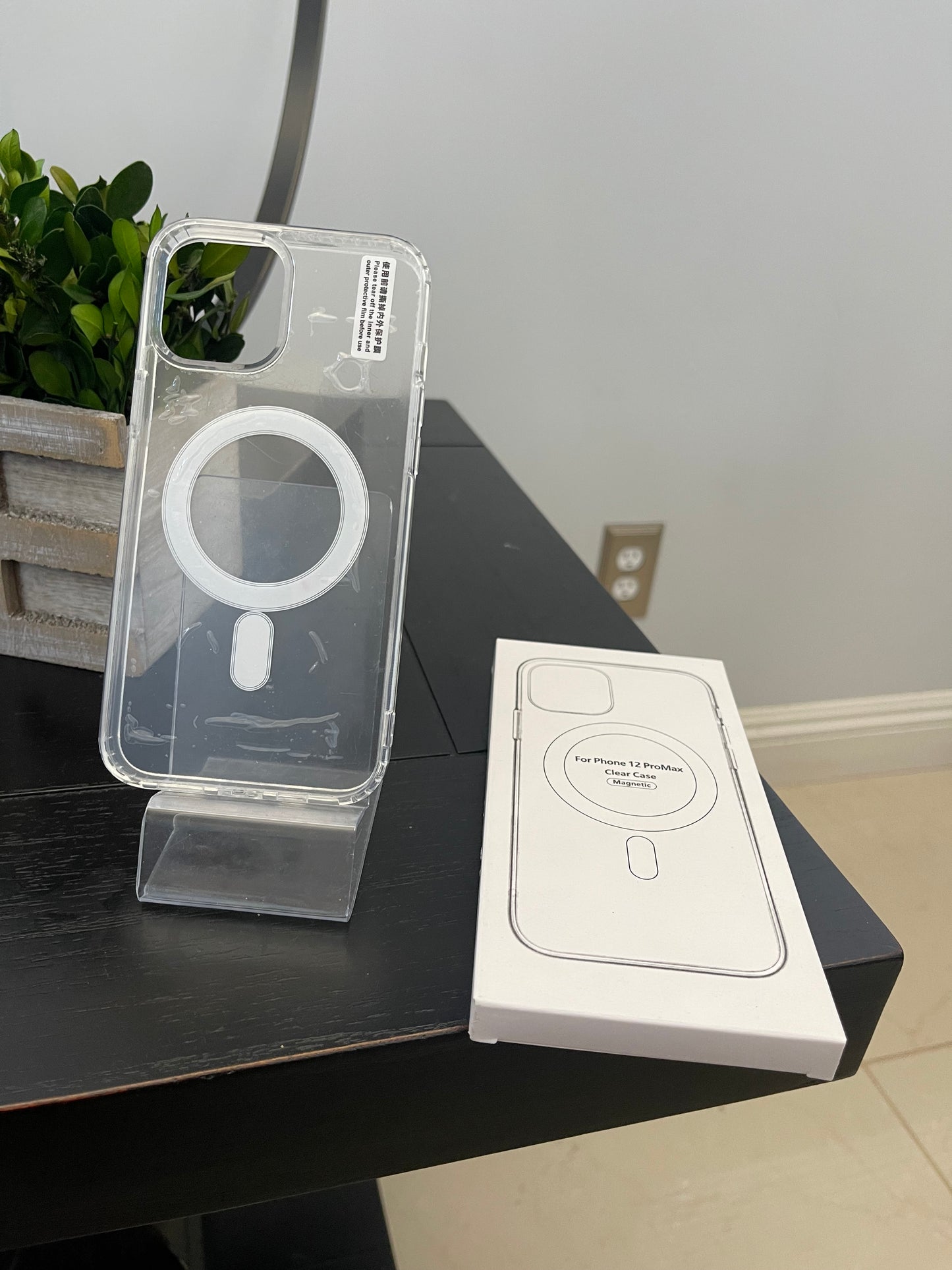 Clear case magsafe compatible for iphone