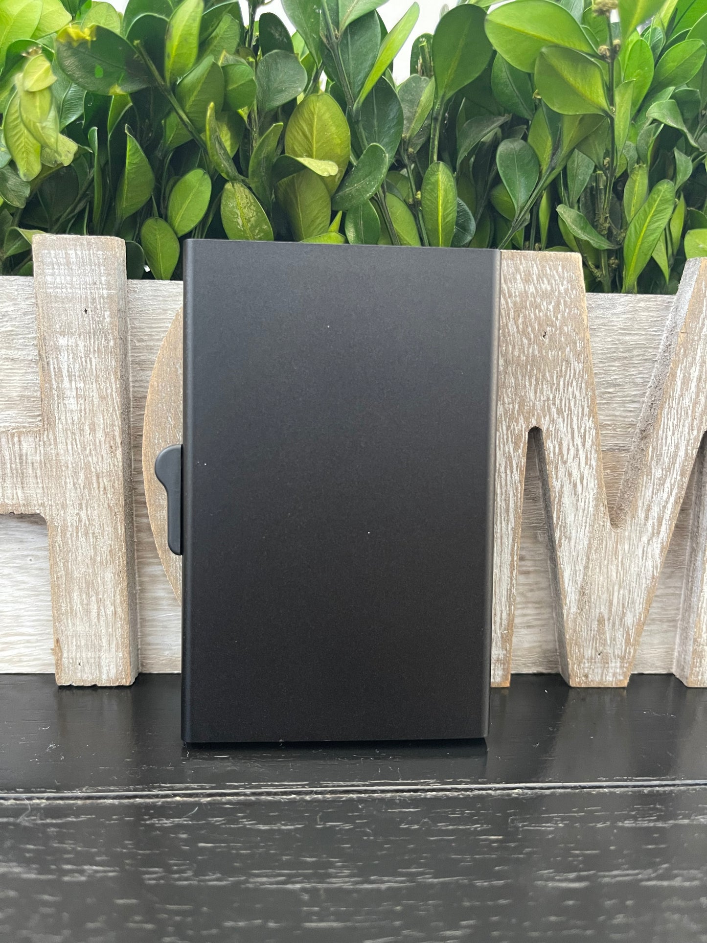 Aluminium Wallet Laser Minimalistic Design