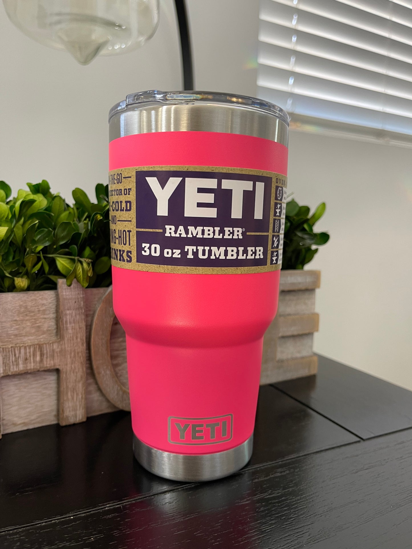 30oz yeti rambler with magnetic lid