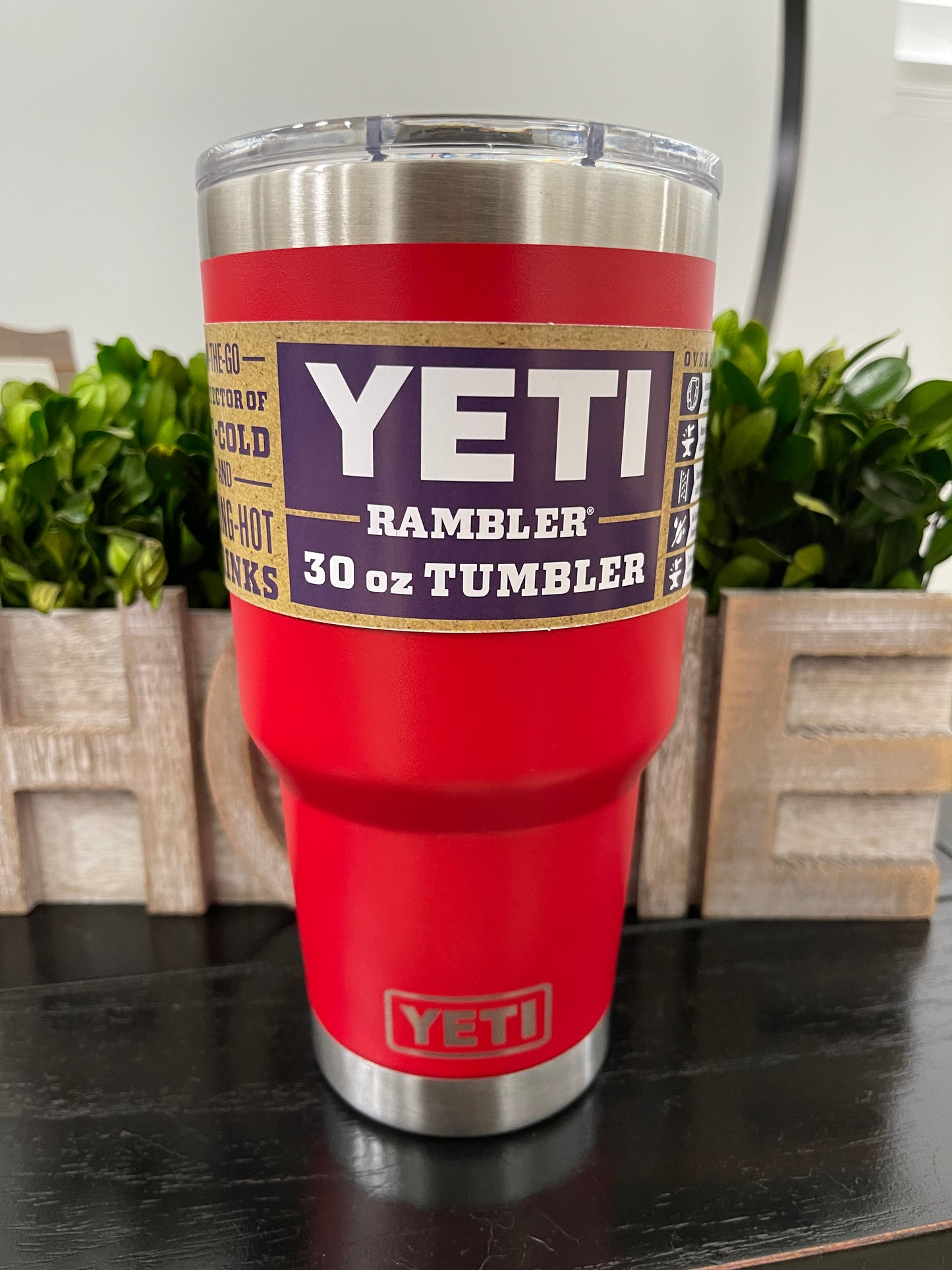 30oz yeti rambler with magnetic lid