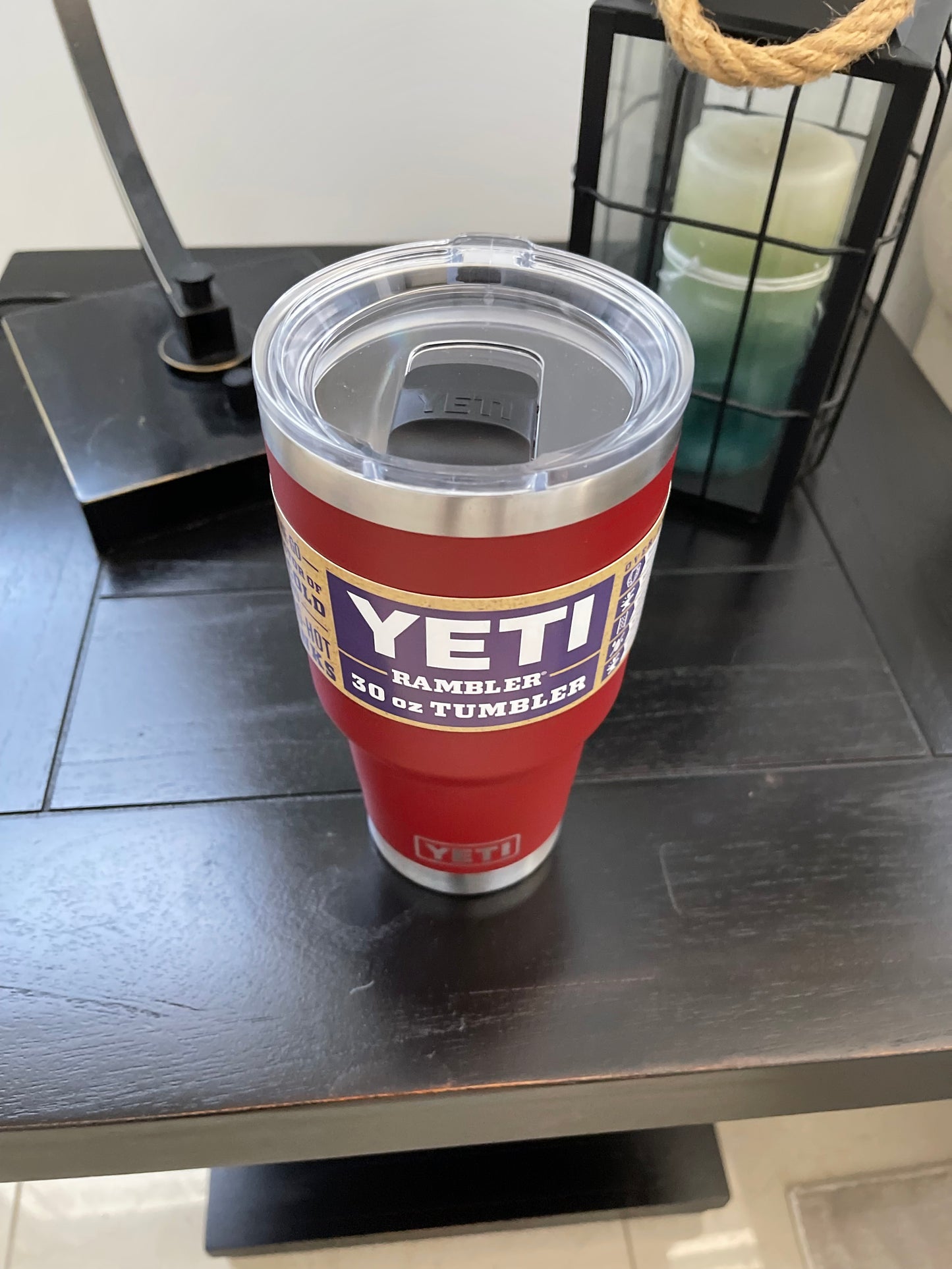 30oz yeti rambler with magnetic lid