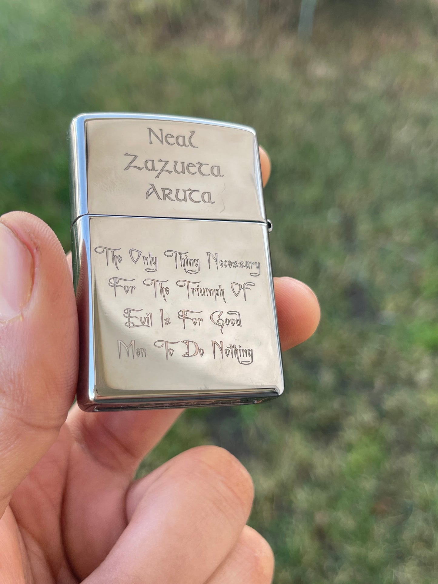 Chrome Metal lighter