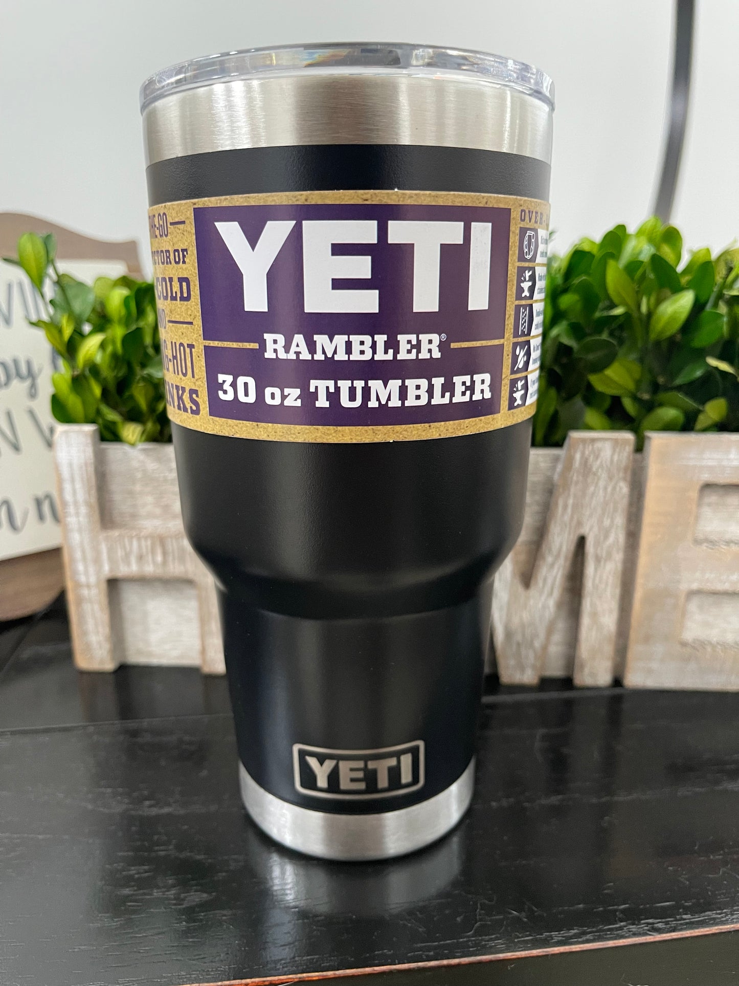 30oz yeti rambler with magnetic lid