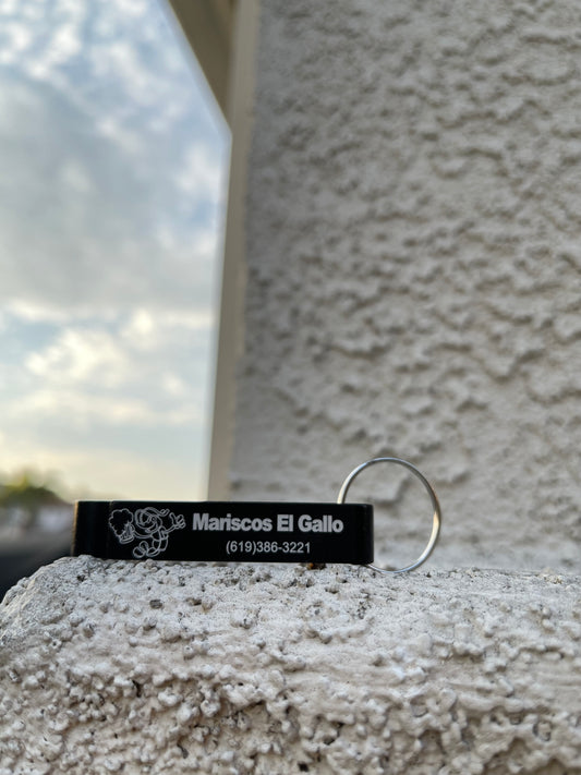 Keychain bottle opener laser engraved