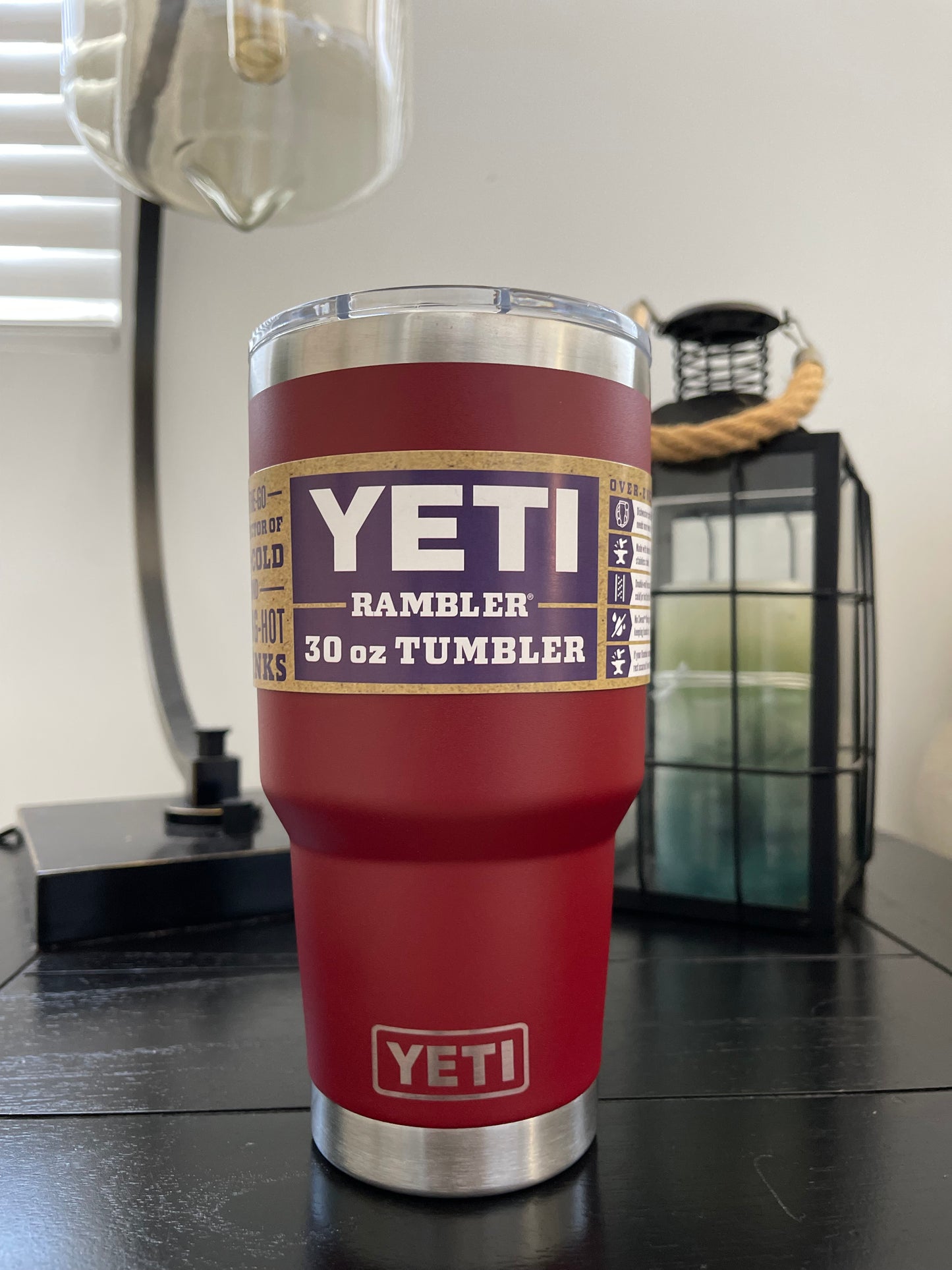 30oz yeti rambler with magnetic lid