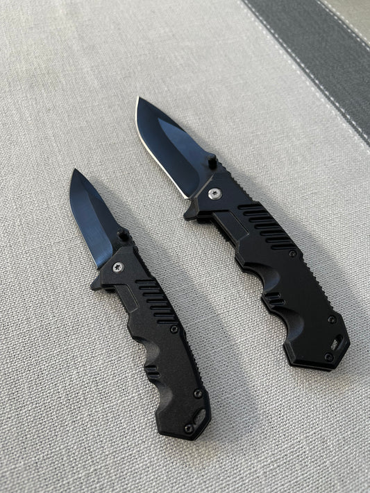 Pocket knife laser engraved