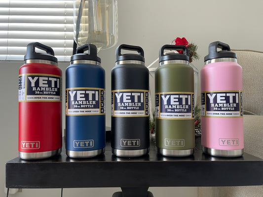 Yeti 36oz rambler bottle