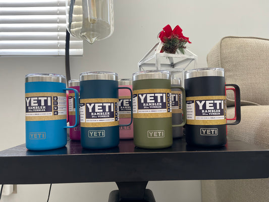 24oz yeti mug with magnetic lid