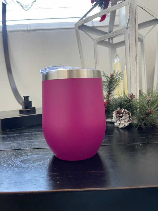 12oz wine tumbler